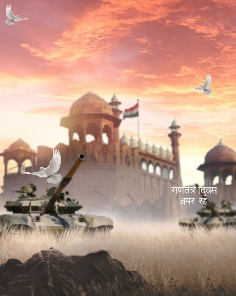 Happy republic Day 26 January Cb Background Images For Picsart HD