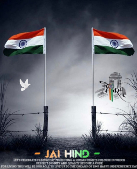Happy Republic Day Background For Editing Picsart & Phtoshop Flags