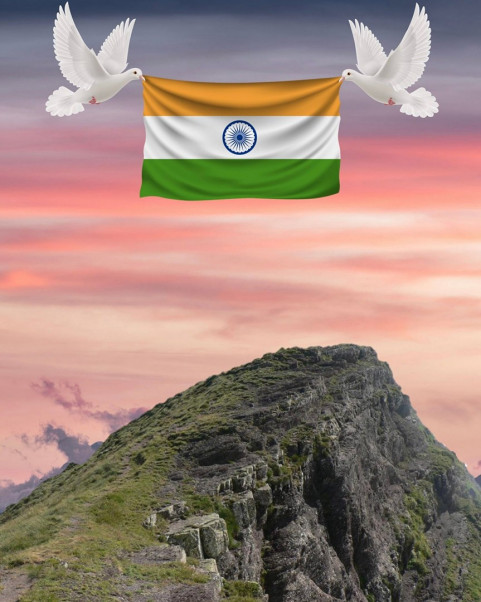 Happy Republic Day CB Background For Photo Editing Full HD Rock