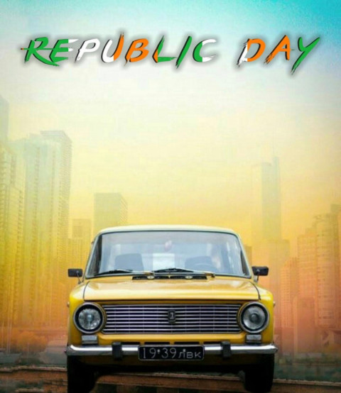 Happy Republic Day Editing Background Download HD car