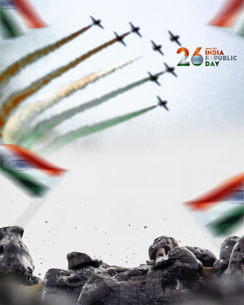 Happy Republic Day Picsart Editing Background Rock
