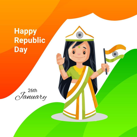 Happy Republic Day Wishes wallpaper Full HD For WhatsApp Status Dp
