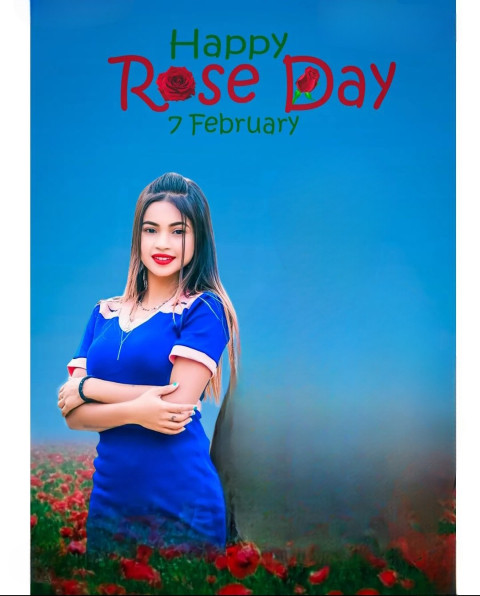 Happy Rose Day HD Backgrounds Editing Images