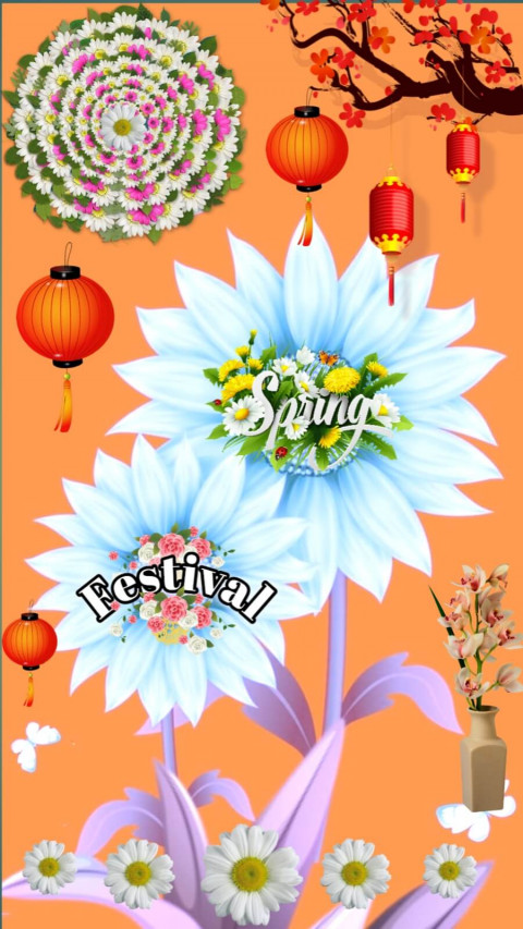 Happy Spring Festival Pictures Images For WhatsApp Dp