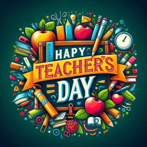 Happy Teachers Day wishes with pictures for social media