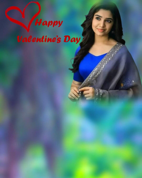 Happy Valentine Day CB Editing Background With Girl For PicsArt Photo