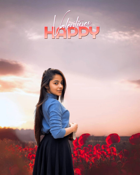 Happy Valentines Day Editing HD Girls Backgrounds