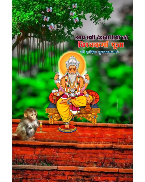 Happy Vishwakarma PicsArt Backgrounds For Snapseed Editing Image