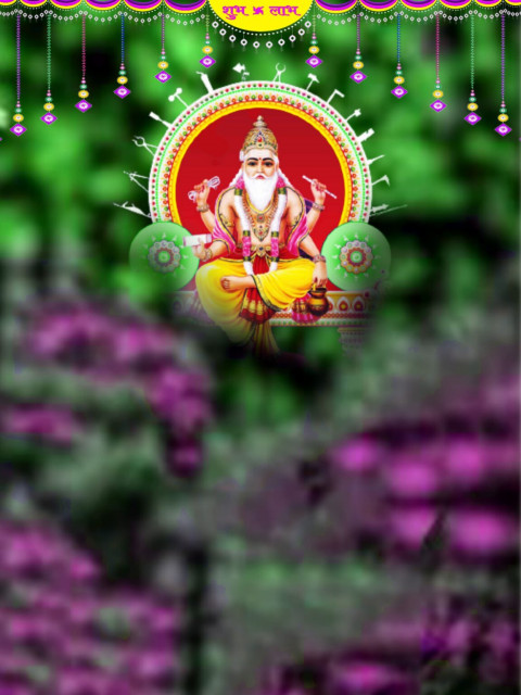 Happy Vishwakarma Puja CB Snapseed Editing Background Free Download