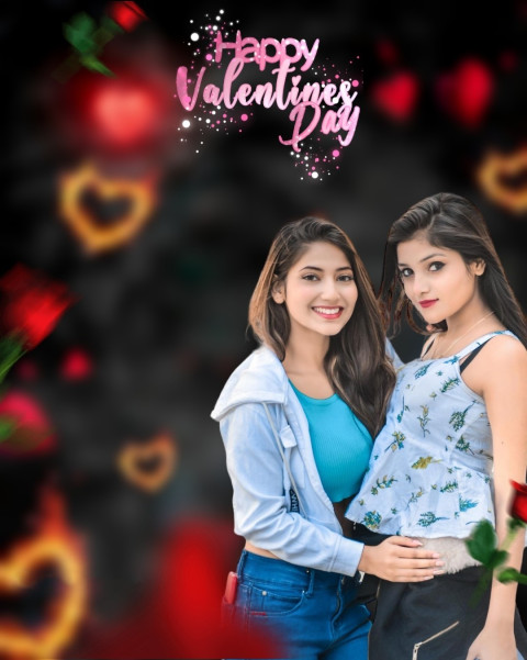 HD Valentine Day New Photo Editing Background