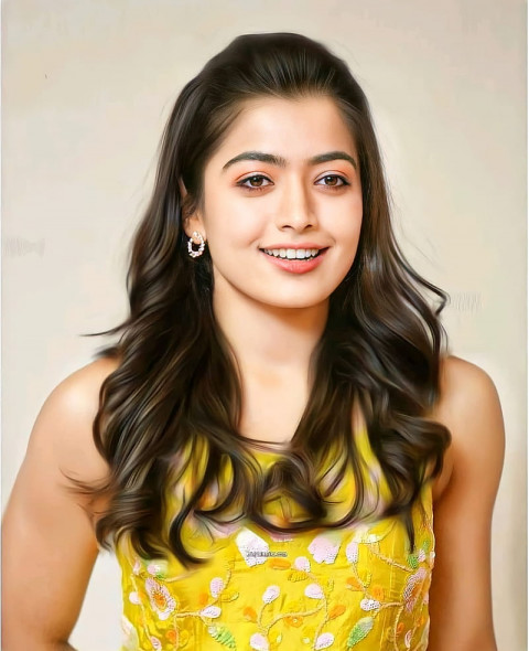 HD Wallpaper Rashmika Mandanna For WhatsApp Photos