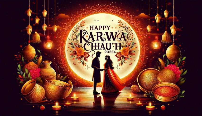 High resolution Happy Karwa Chauth pictures for social media