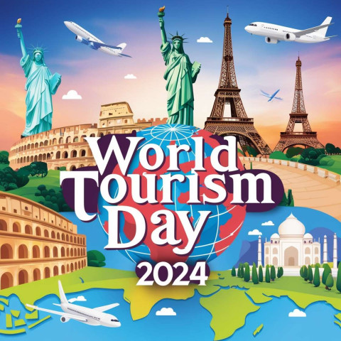 High resolution World Tourism Day 2024 files for designers