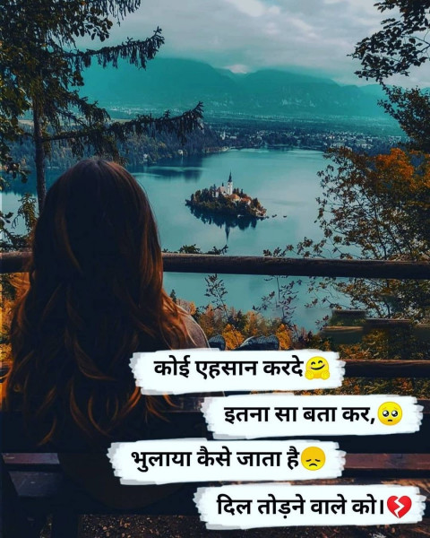 Hindi Bewafa Shayari For WhatsApp Status Dp