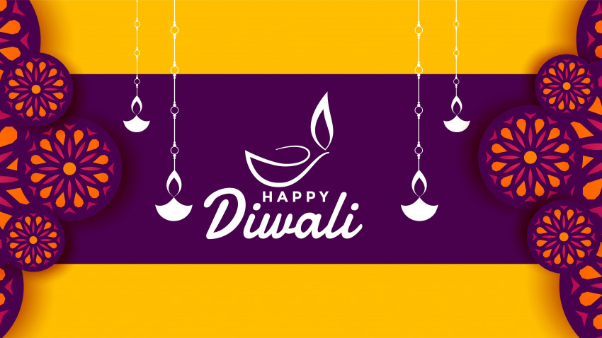 Hindu Festival Happy Diwali Wishes Wallpaper