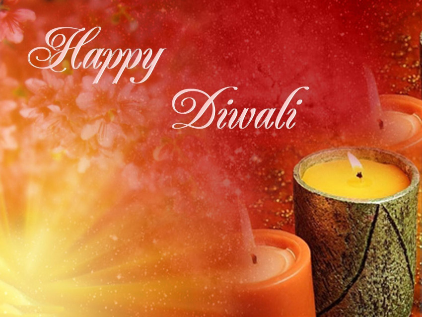 Hindu Festival Happy Diwali Wishes Wallpaper HD