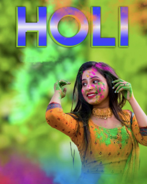 Holi CB Picsart Editing Background With Girls