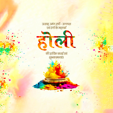 Holi Color Splash Background For Hd Edit Image