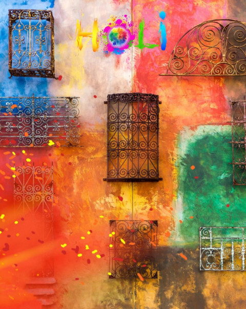Holi Editing CB Background Download For Photoshop Photo HD