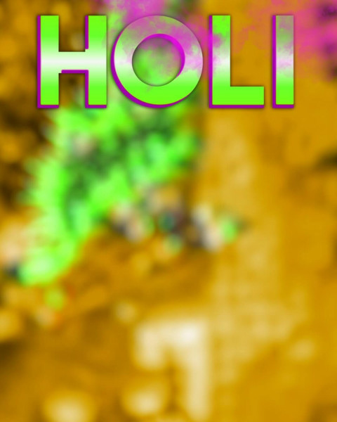 Holi Festival Photo Editing Background For CB
