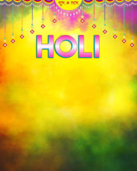 Holi Festival Photo Editing Background For CB Free