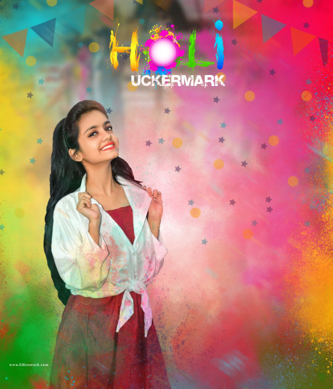 Holi Photo Editing Background With Hot Girls Free