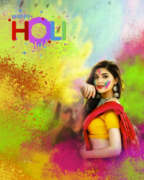 Holi Special Photo Editing CB Background Download