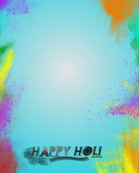 Holi Viral Editing Background For Picsart Photo