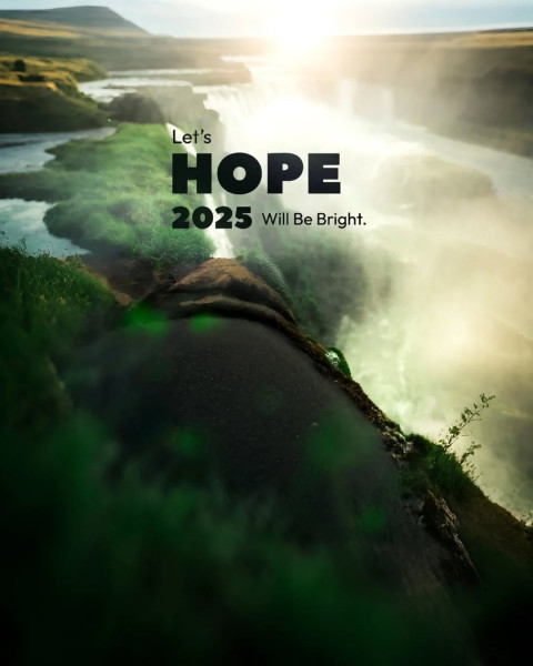 Hope 2025 Hd Photo Editing Background