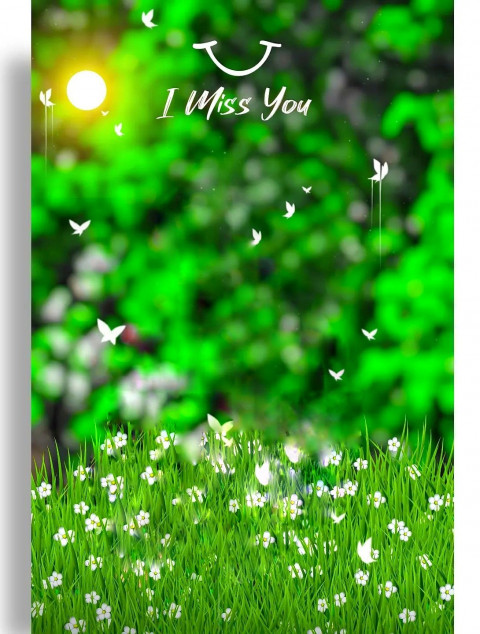 I Miss You PicsArt CB Editing Background Full HD