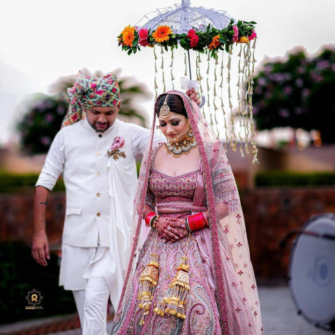 Ideas for Couple Poses in Indian Weddings Pictures