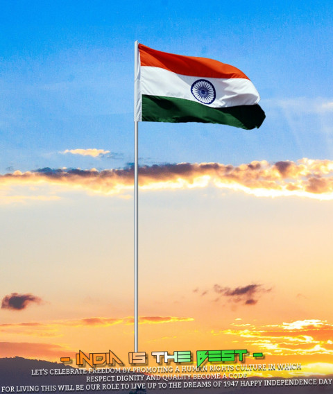 Independence Day Indian Flag Background HD For 15 August PicsArt Editing