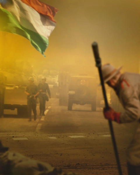 Indian army Editing Background For CB Photo