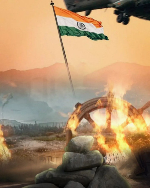 Indian Flag 15 August Editing Background HD For CB Picsart Photo Images