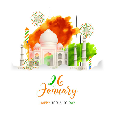 Indian Flag Republic Day WhatsApp Wishes images Download Free
