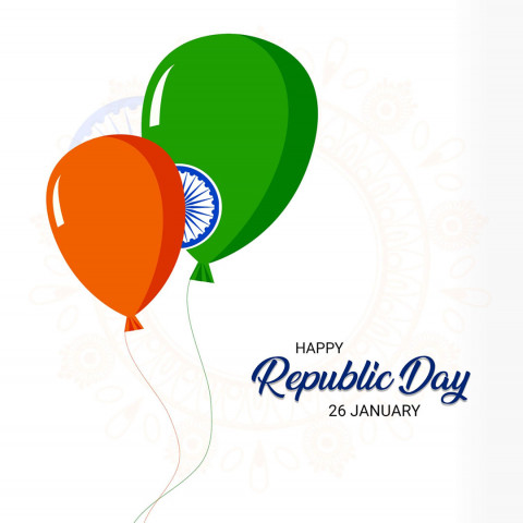 Indian Flag Republic Day WhatsApp Wishes images Download Free
