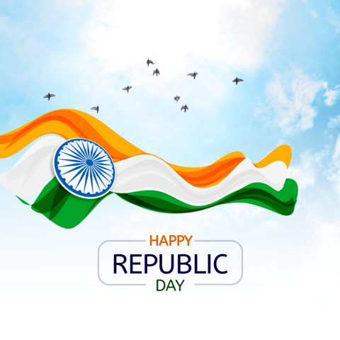 Indian Republic Day Wishes Images HD For WhatsApp Dp & Status