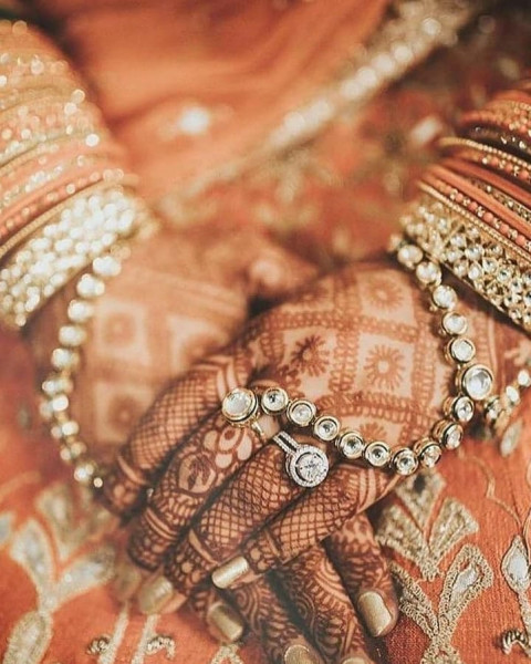 Indian Stylish Wedding Jewellery Photoshoot With Dulhan