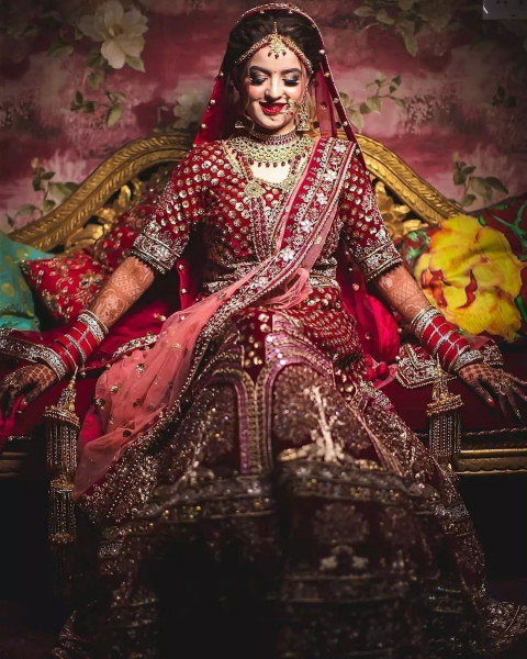 Indian Wedding Photoshoot Dresses Pics For Girls