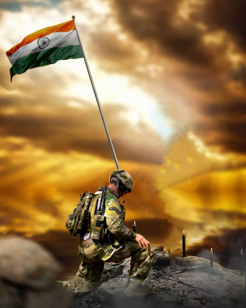 Indipendent Day Poster Background For Picsart