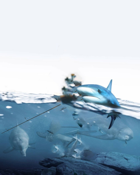 Instagram Trending fish Background New For CB & Picsart