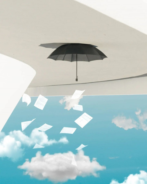Instagram Viral Umbrella HD Background Download Free