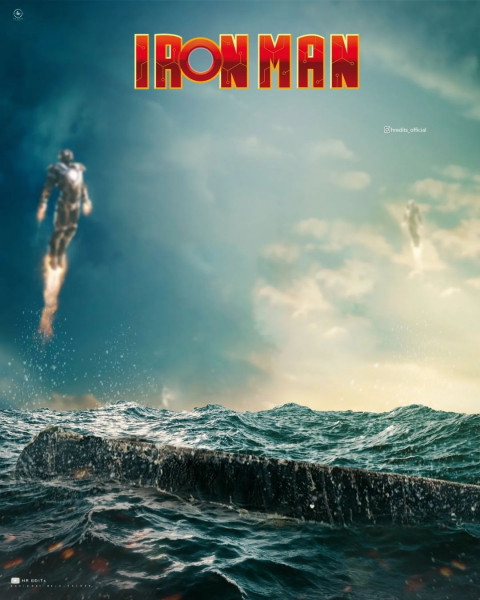 Iron Man Photoshop CB Background Full HD Download For Editing