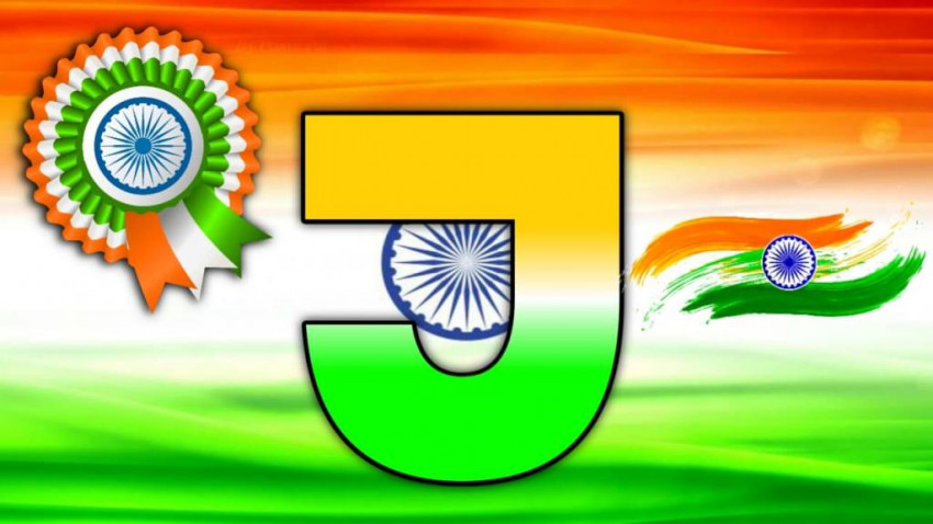 J Alphabet Indian Flag Images Photos Pictures Republic Day