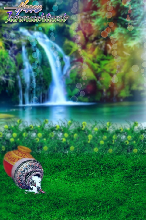Janmashtami Editing Background HD