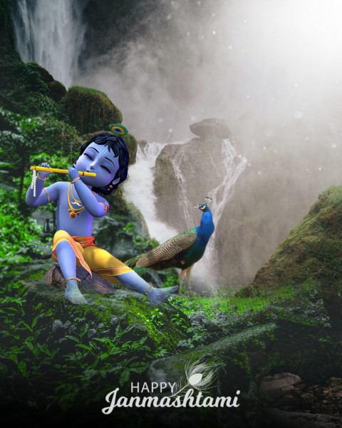 Janmashtami Photo Editing Background For PicsArt Cb