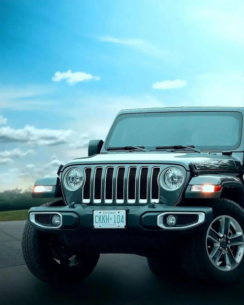 Jeep Manipulation Editing New Background Full HD