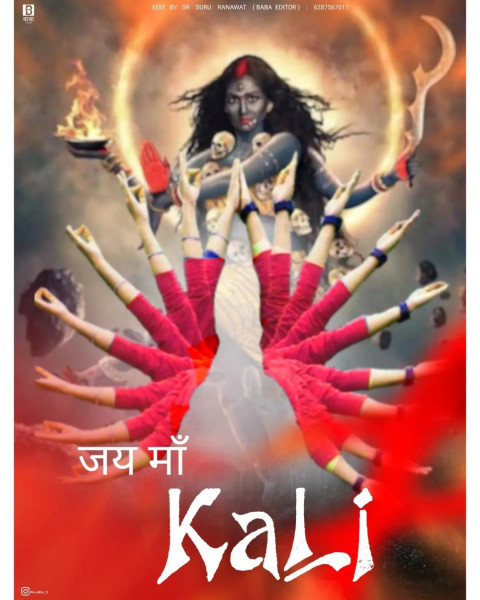 Kali Maa PicsArt HD CB Background For Photo Editing
