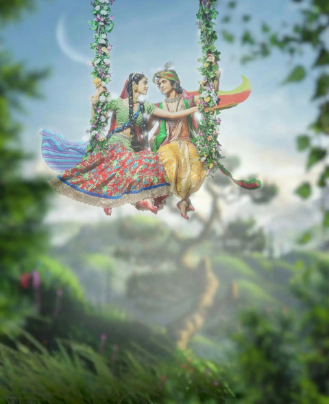 Krishna Janmashtami CB Photo Editing HD Background Download