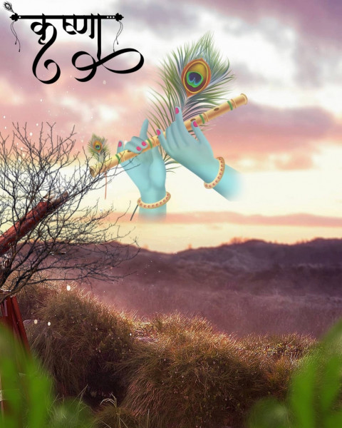 Krishna Janmashtami CB Picsart Editing Backgrounds Full HD